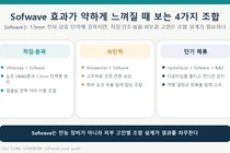 Sofwave 효과가 약하다면, 장비보다 조합을 먼저 봐야 한다